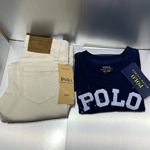 Brand new Polo Ralph Lauren Boys combo 3T Jeans and T-shirt - Picture 11 of 11
